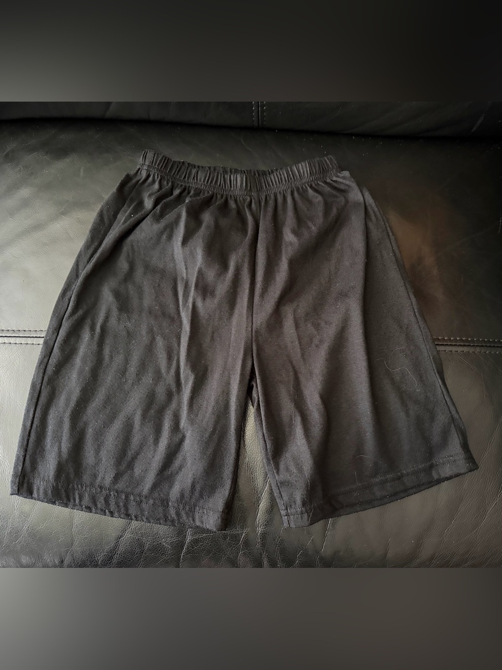 Kids Black Athletic Shorts - Classic Comfort